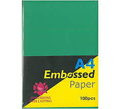EMBOSSED PAPER COVER