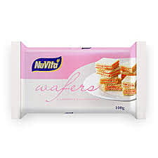 NUVITA WAFERS STRAWBERRY 100G