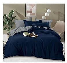 TWO SIDED COTTON DUVET COVERS 5X6FT