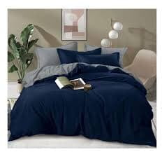 TWO SIDED COTTON DUVET COVERS 5X6FT
