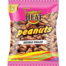 TROPICAL HEAT PEANUTS BHAJIA 70G