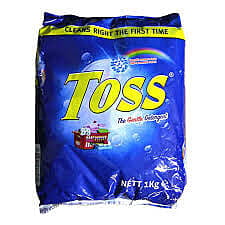 TOSS BLUE WASHING POWDER SACHET 20G