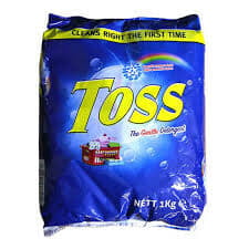 TOSS BLUE WASHING POWDER SACHET 20G