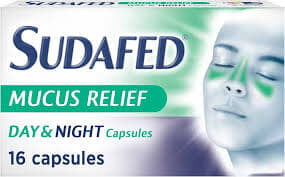 SUDAFED MUCUS RELIEF DAY & NIGHT