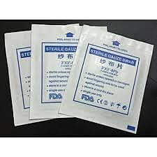 STERILE GAUZE SWABS 3" x 3"
