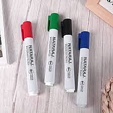 Nataraj White Board Marker Chisel Tip 2-5 Mm - Black