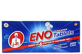 ENO CALCIUM ANTACID TABLETS a pair