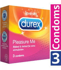 Durex Condoms Pleasure Me 3's