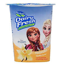 BROOKSIDE DISNEY DAIRY FRESH VANILLA YOGHURT 150ML