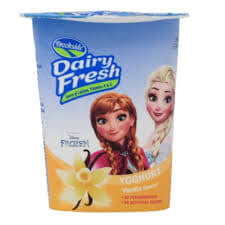 BROOKSIDE DISNEY DAIRY FRESH VANILLA YOGHURT 150ML