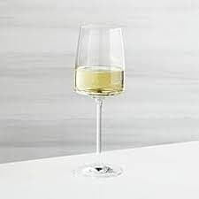 4TH STREET WHITE GLASS SINGLE TOT