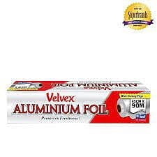 VELVEX ALUMINIUM FOIL 45cm x 90m